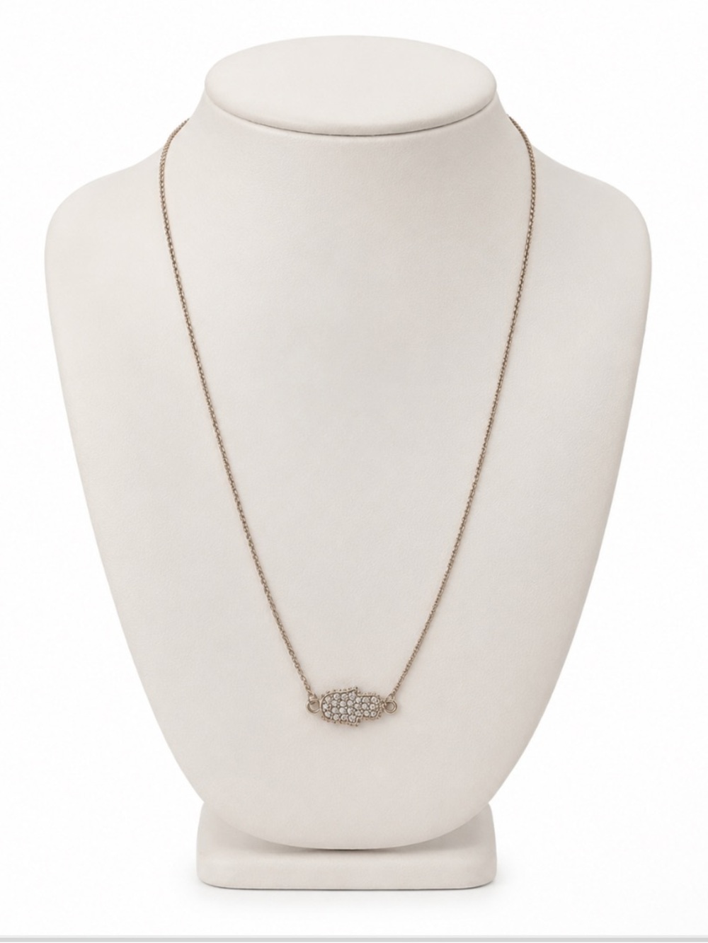 Gold-Toned Hamsa Necklace